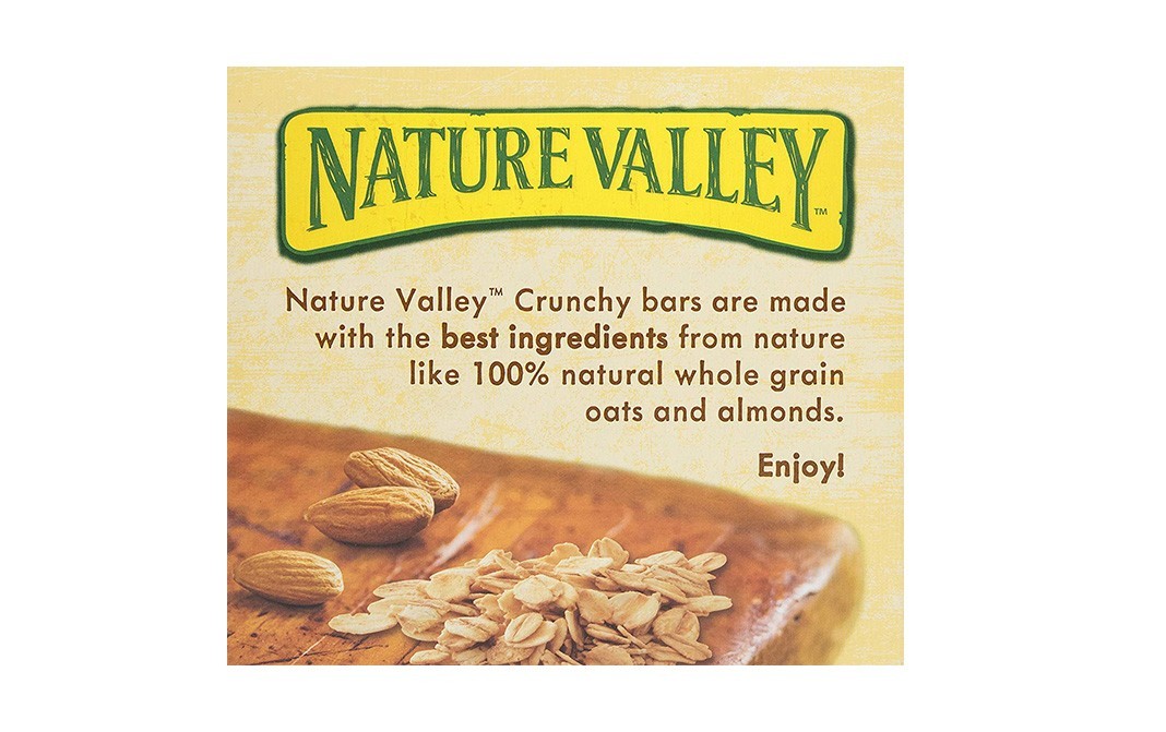 Nature Valley Crunchy Granola Bars. Roasted Almonds   Box  253 grams